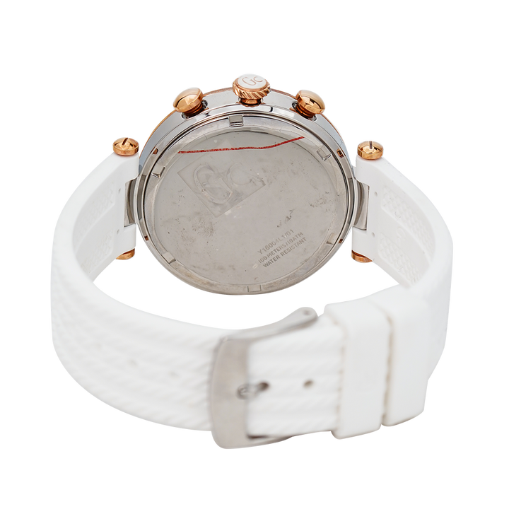 Jam Tangan GC Y16004L1 Women White Dial Silicone Strap