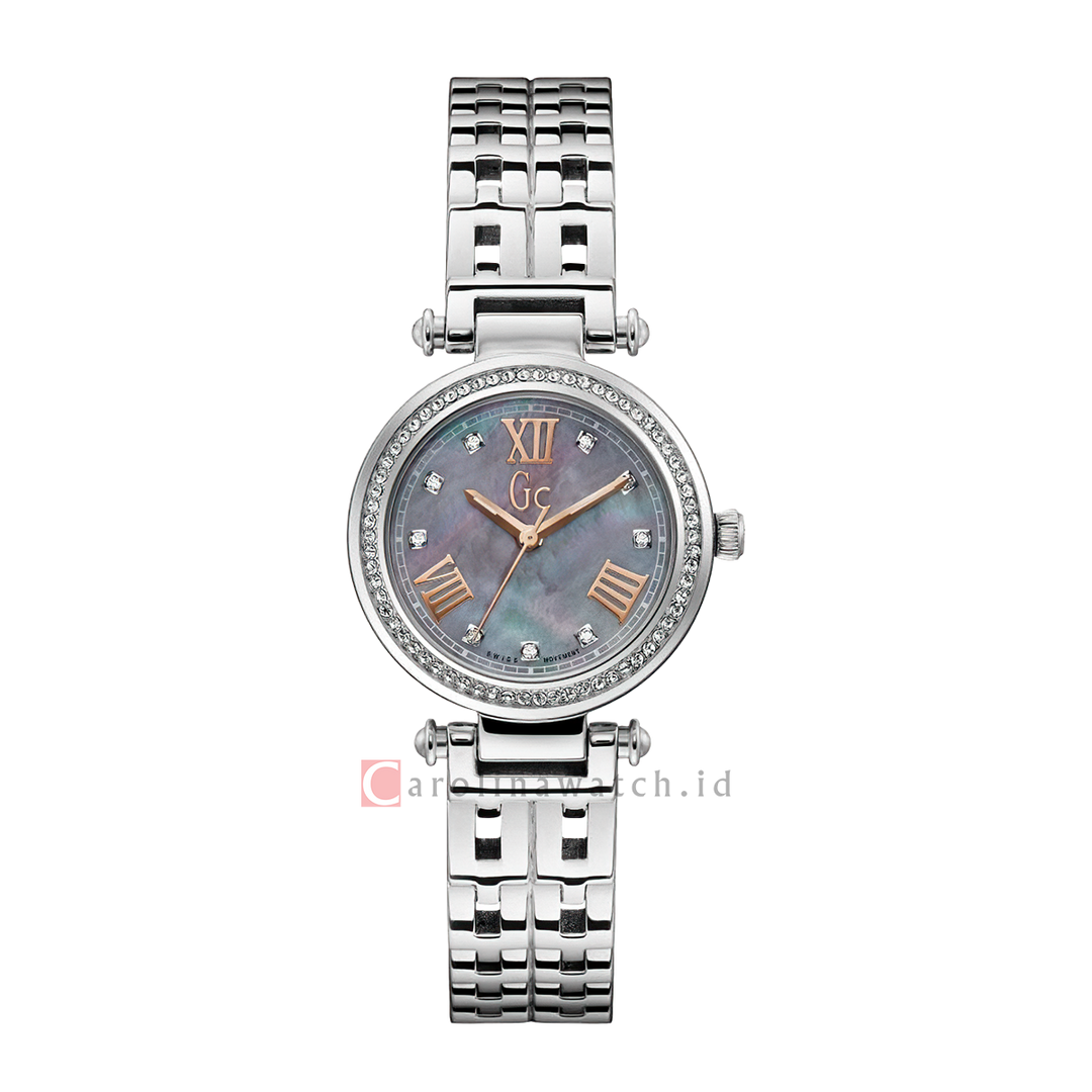 Jam Tangan GC Y47001L5 Women Grey Dial Stainless Steel Strap