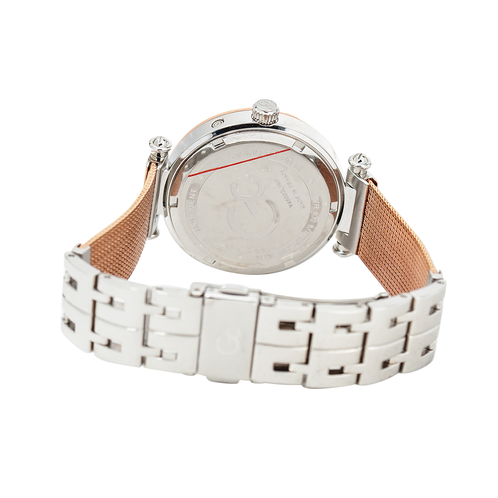 Jam Tangan GC Y48002L1 Women White Dial Stainless Steel Strap