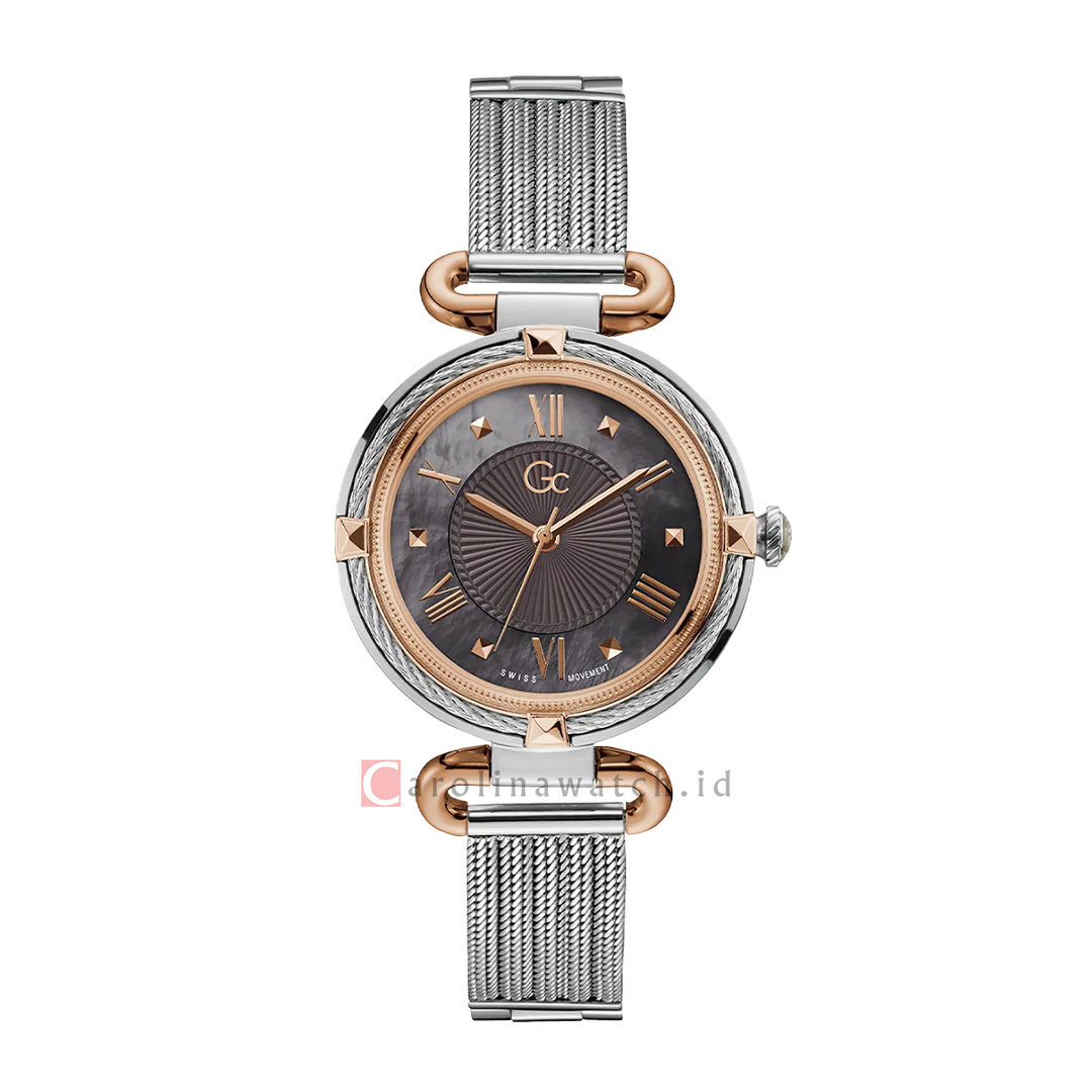 Jam tangan GC Y58002L5 Women Grey Dial Stainless Steel Strap