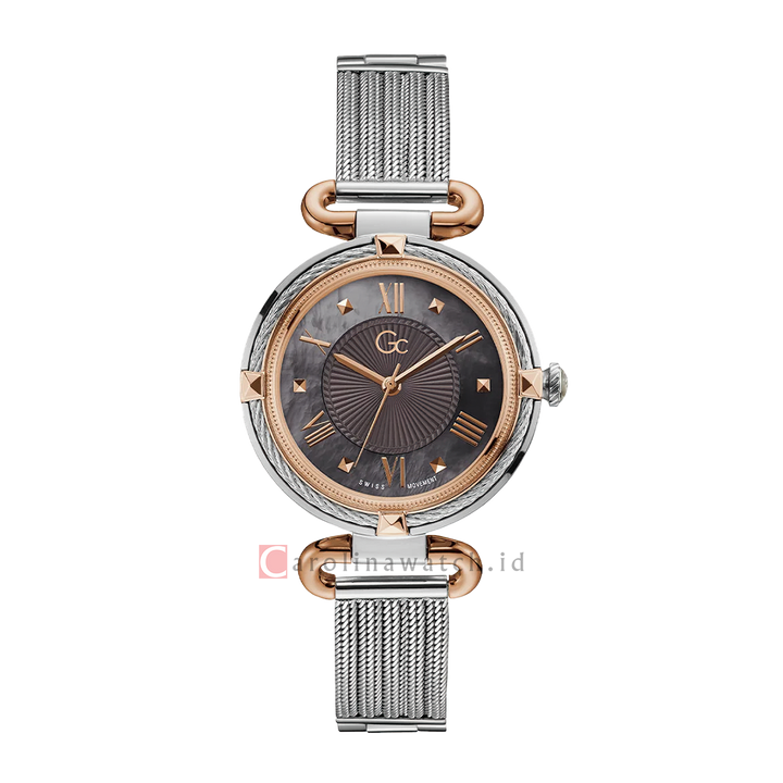Jam tangan GC Y58002L5 Women Grey Dial Stainless Steel Strap