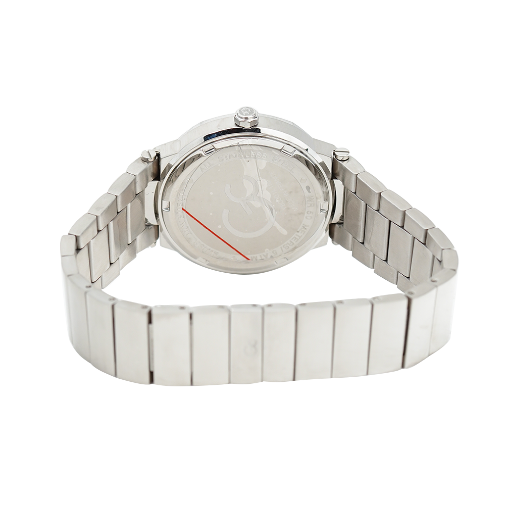 Jam tangan GC Y60001L1 Women White Dial Stainless Steel Strap