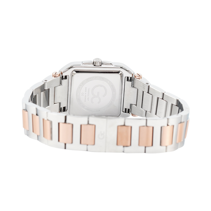 Jam Tangan GC Y85002L1MF Women White Dial Stainless Steel Strap