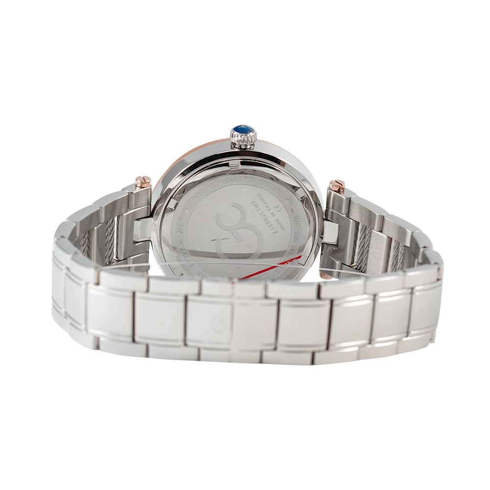 Jam Tangan GC Z15002L1MF Women White Dial Stainless Steel Strap