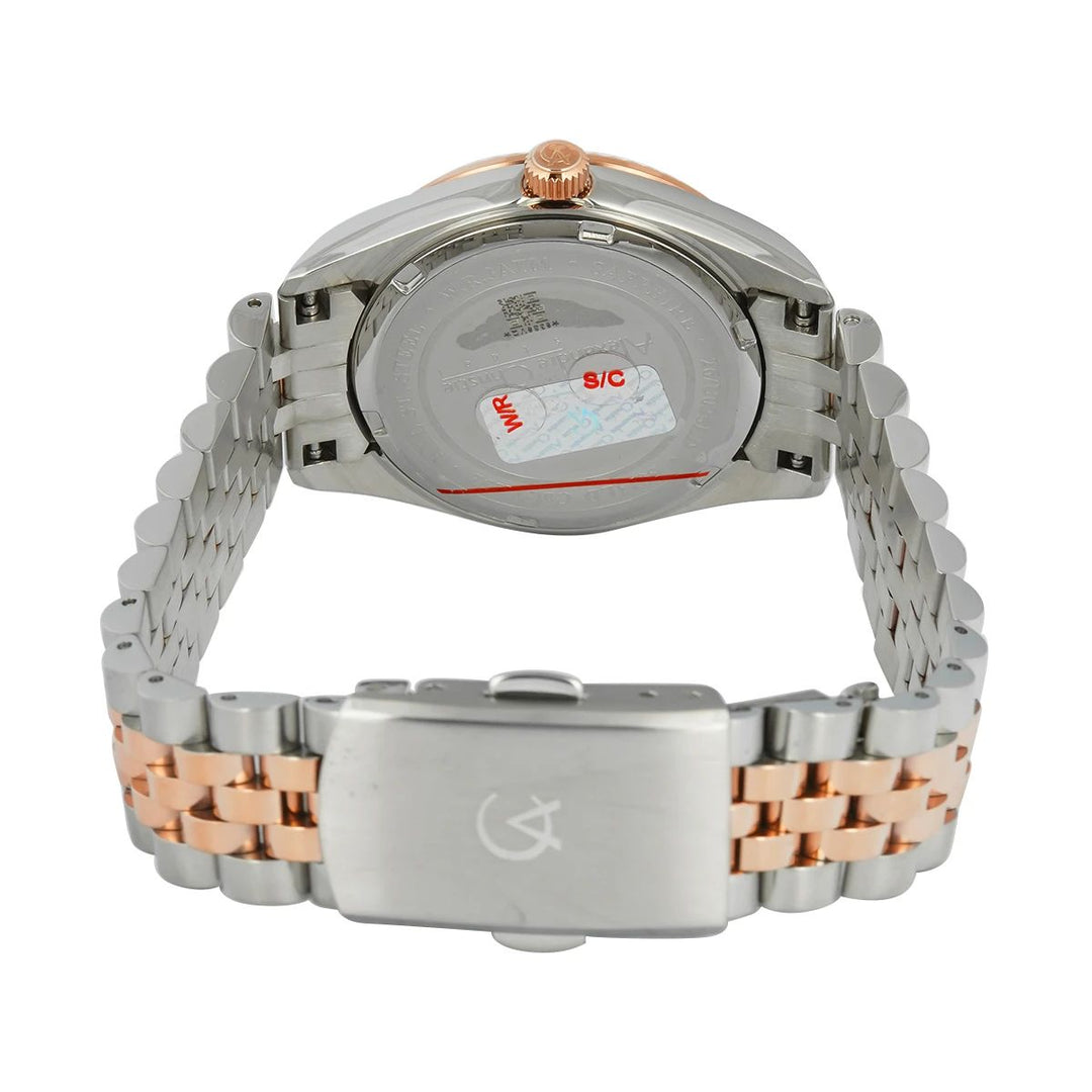 Jam Tangan  Alexandre Christie AC 5013 LDBTRMR1 Women Dial Dual Tone Stainless Steel Strap