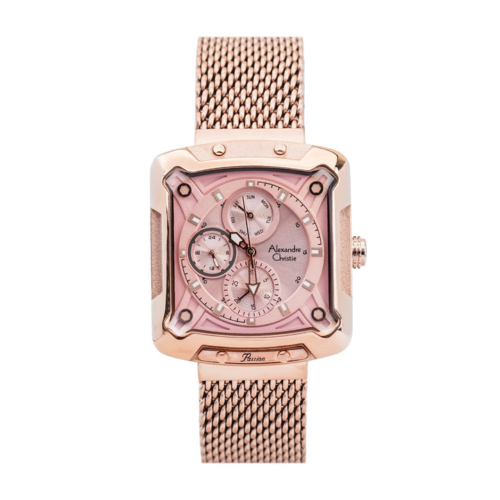 Jam Tangan Alexandre Christie AC 3030 BFBRGPN Women