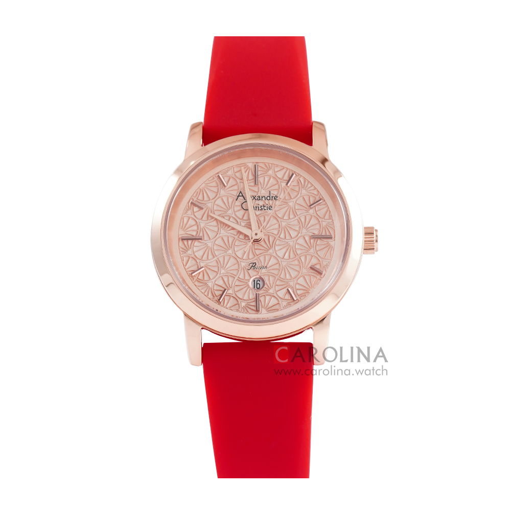 Jam Tangan Alexandre Christie AC 2A21 LDRRGRG Wanita