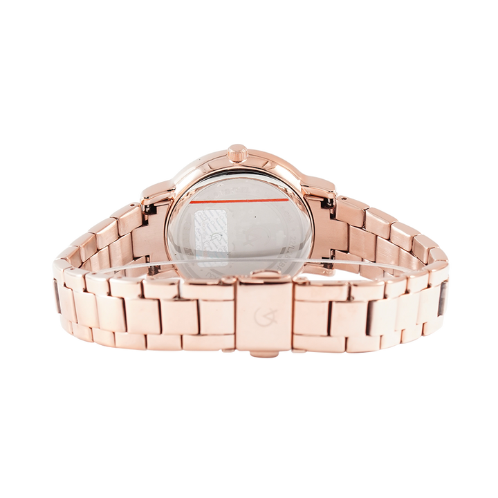 Jam Tangan Alexandre Christie Passion AC 2A35 BFBRGLB Women Light Purple Dial Rose Gold Stainless Steel Strap