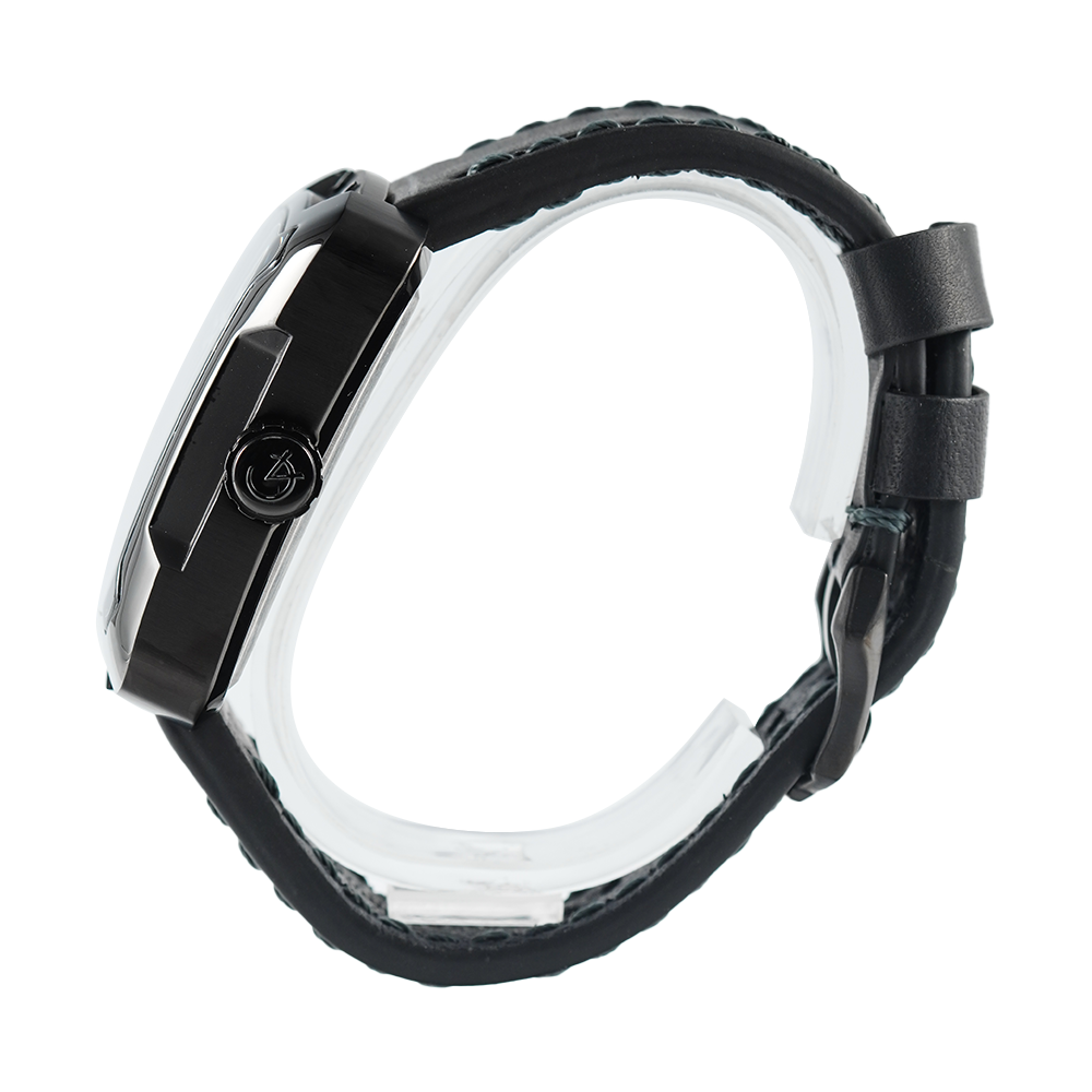 Jam Tangan Alexandre Christie AC 3030 MALIPBA Men Skeleton Black