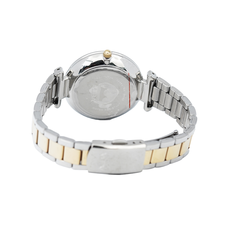 Jam Tangan ALBA AG2007X1 Women Silver Dial Dual Tone Stainless Steel Strap