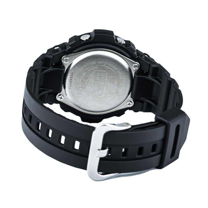 Jam Tangan Casio G-Shock AWR-M100SDC-1A Men Black Digital Analog Dial Black Resin Band