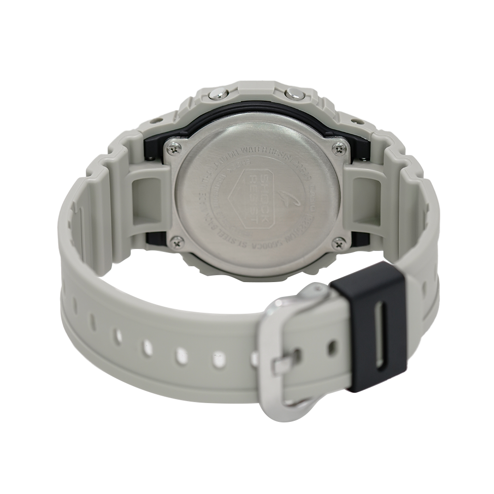 Jam Tangan Casio G-Shock DW-5600CA-8D Men Digital Dial Grey Resin Band