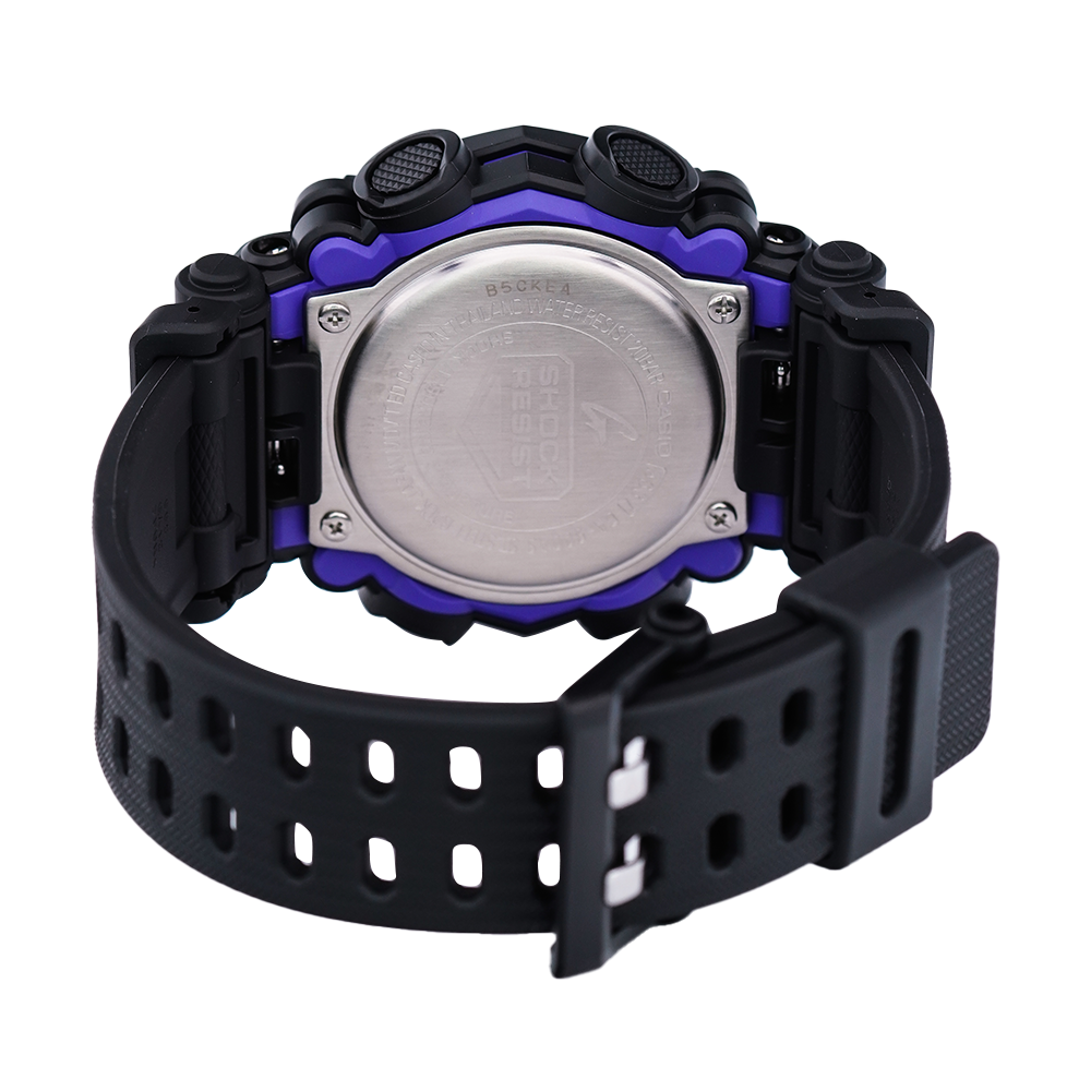 Jam Tangan Casio G-Shock GA-900AS-1A Men The Industrial Style Black Resin Band