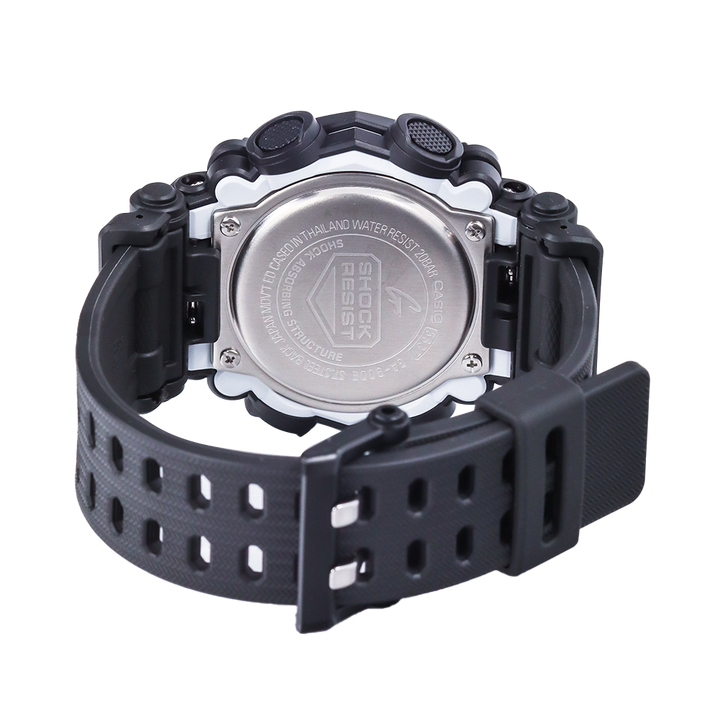 Jam Tangan Casio G-Shock GA-900E-1A3 The Industrial Style Black Resin Band