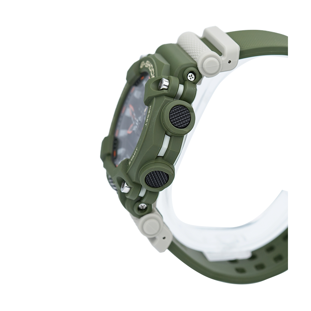 Jam Tangan Casio G-Shock GA-900HC-3A Men The Industrial Style Olive Green Resin Band