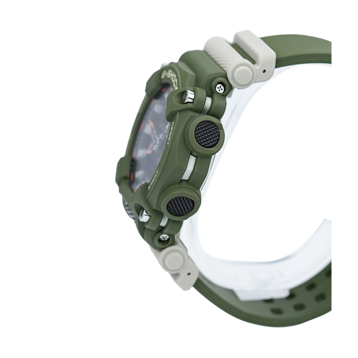 Jam Tangan Casio G-Shock GA-900HC-3A Men The Industrial Style Olive Green Resin Band