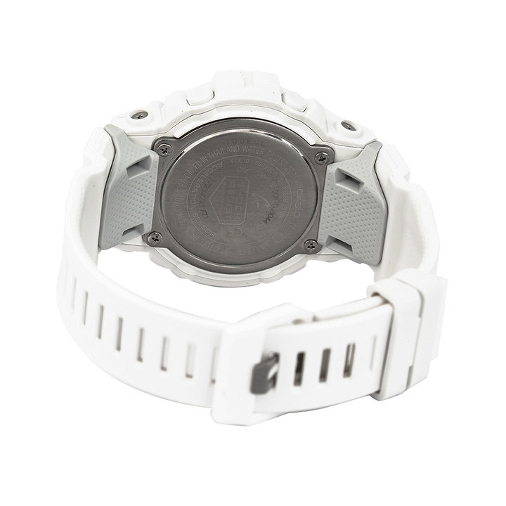 Jam Tangan Casio G-Shock GBA-800-7A Men White Digital Analog Dial White Resin Band