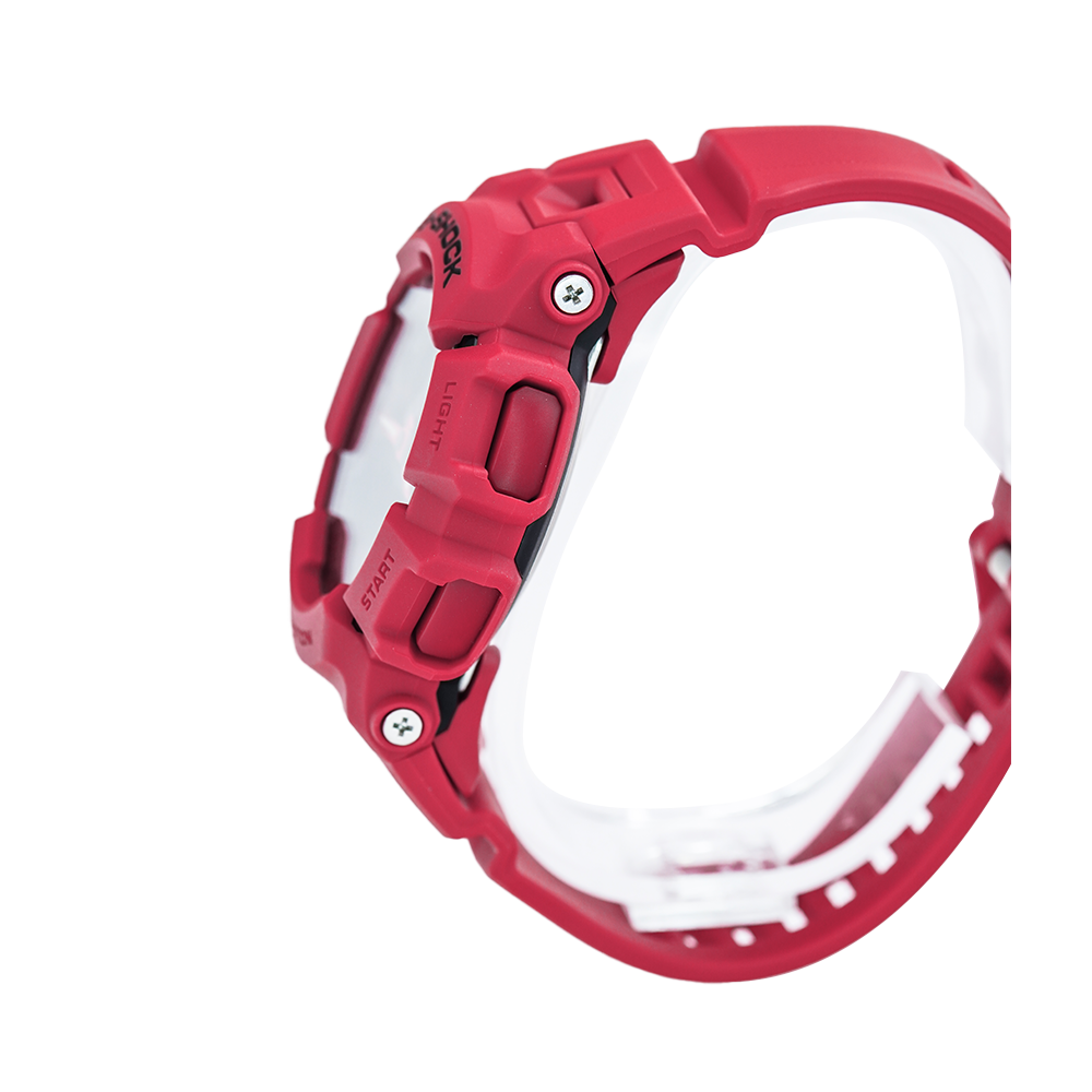 Jam Tangan CASIO G SHOCK GBA-900RD-4A Men Black Digital Analog Dial Red Resin Band