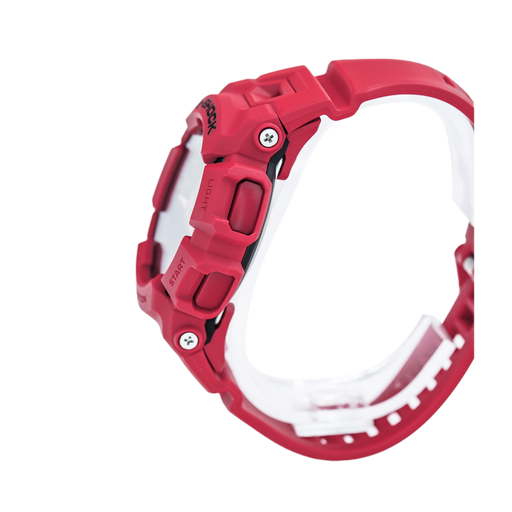 Jam Tangan CASIO G SHOCK GBA-900RD-4A Men Black Digital Analog Dial Red Resin Band