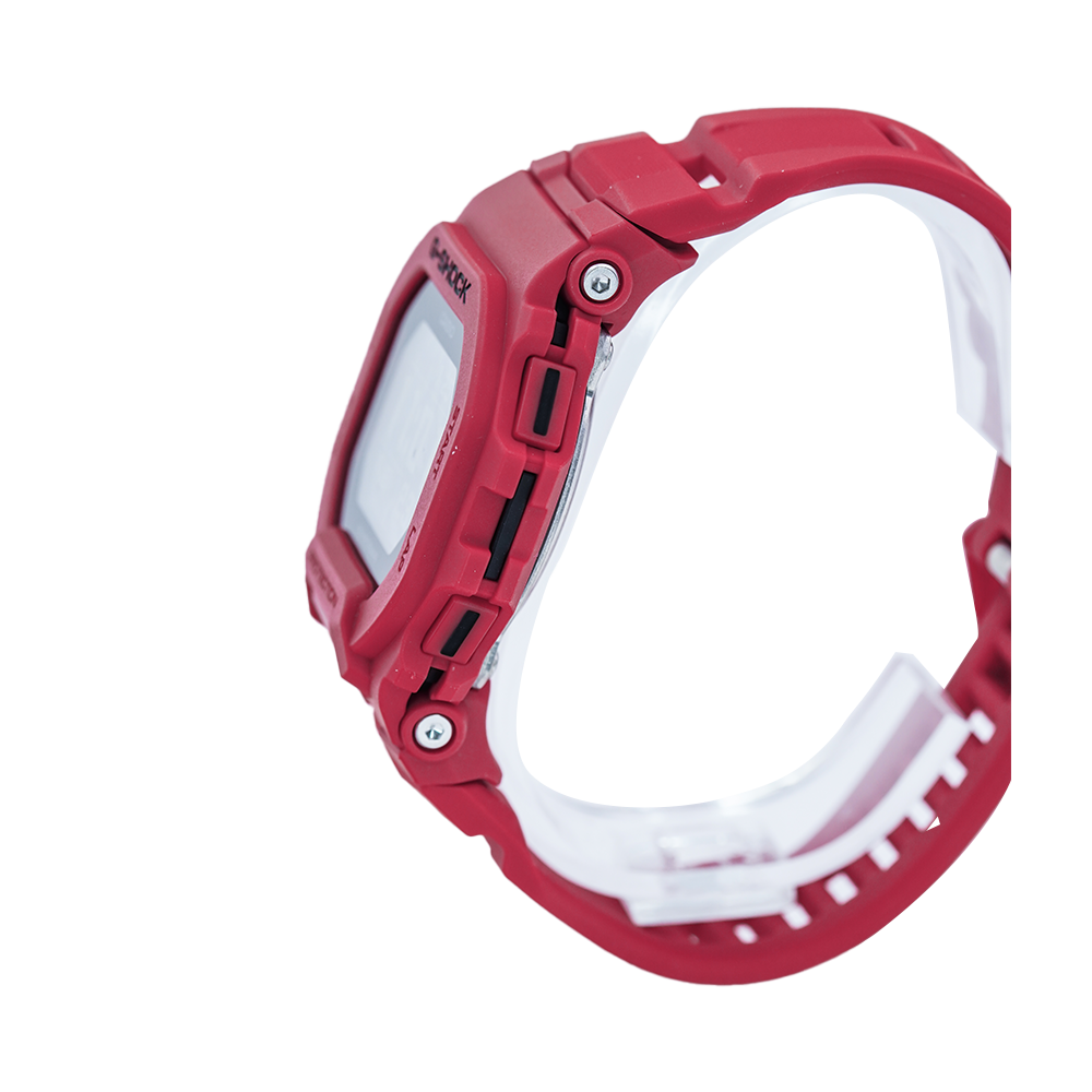 Jam Tangan CASIO G-SHOCK GBD-200RD-4D Men Digital Dial Red Resin Band