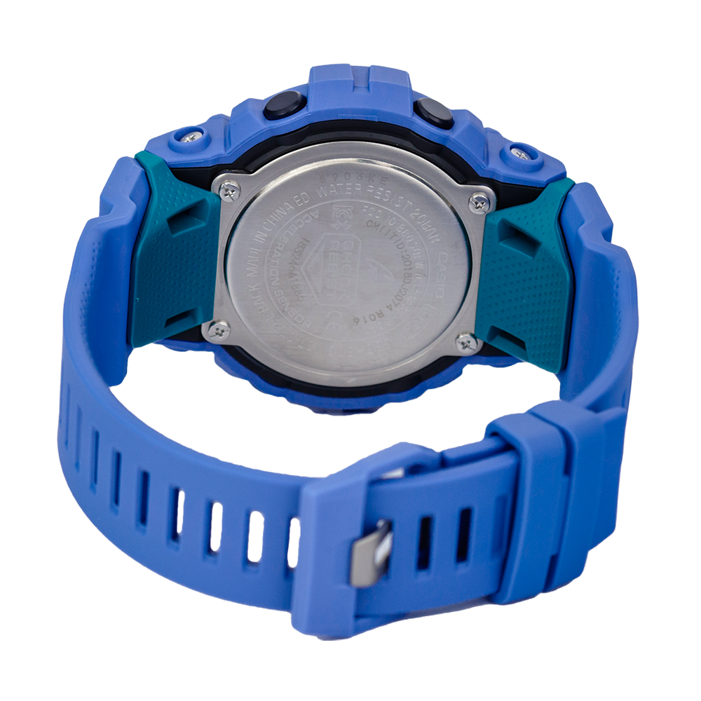 Jam Tangan Casio G-Shock GBD-800-2D Men Digital Dial Blue Resin Band