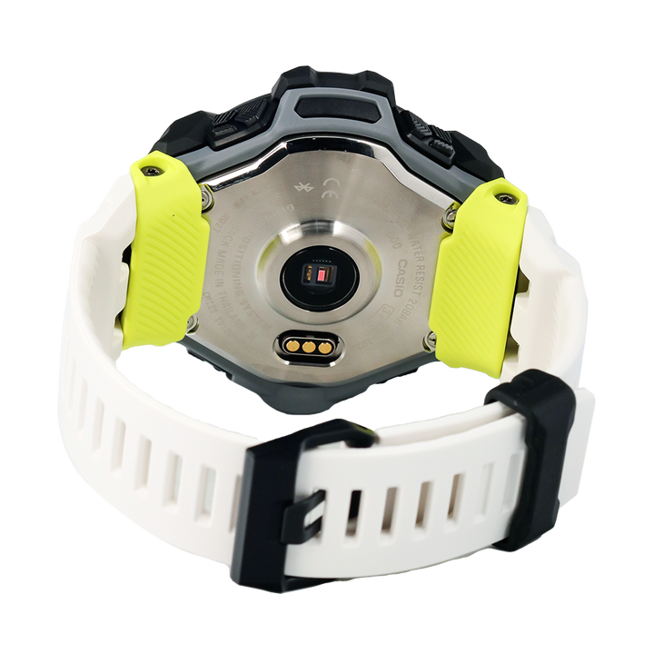 Jam Tangan Casio G-Shock GBD-H1000-1A7 G-Squad Men Digital Dial White Resin Band