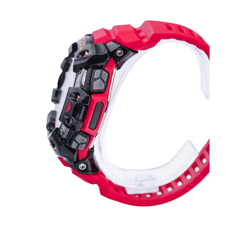 Jam Tangan CASIO G SHOCK GBD-H1000-4A1 Men Digital Dial Red Resin Band