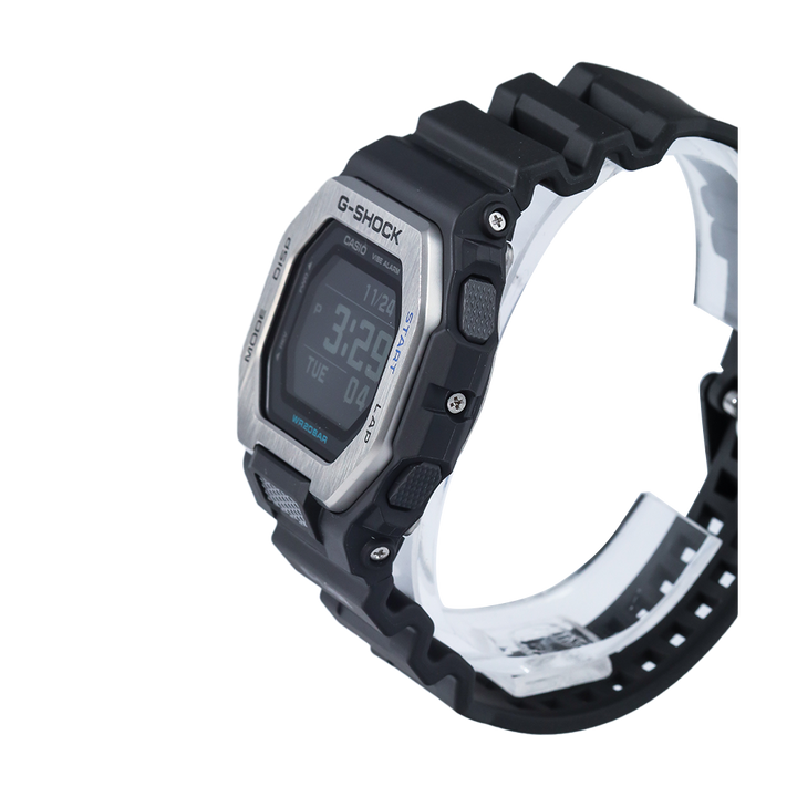 Jam Tangan CASIO G SHOCK GBX-100-1D Men Digital Dial Black Resin Band