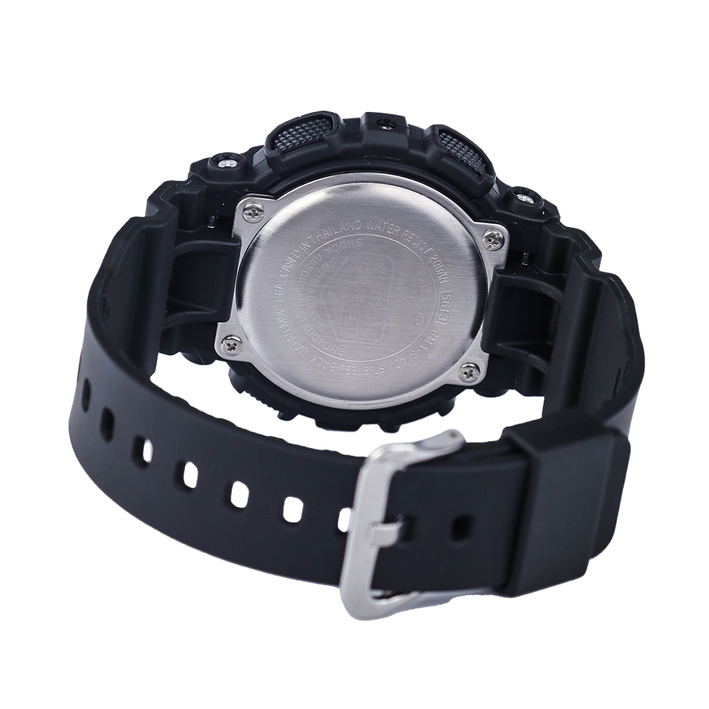 Jam Tangan CASIO G SHOCK GMA-S140-1A Women Digital Analog Dial Black Resin Band