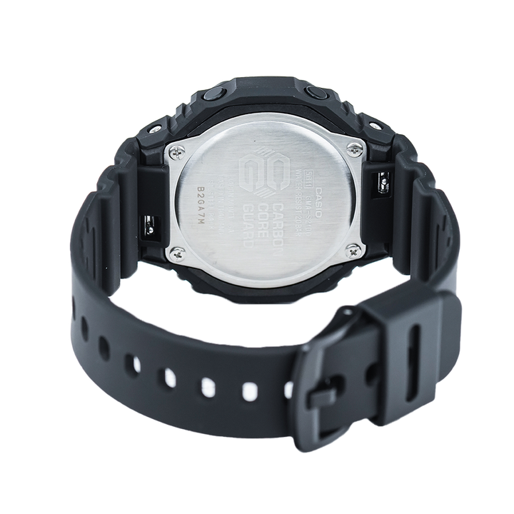 Jam Tangan Casio G-Shock x ITZY GMA-S2100-1A Women Black CasiOak Mini Digital Analog Dial Black Resin Band