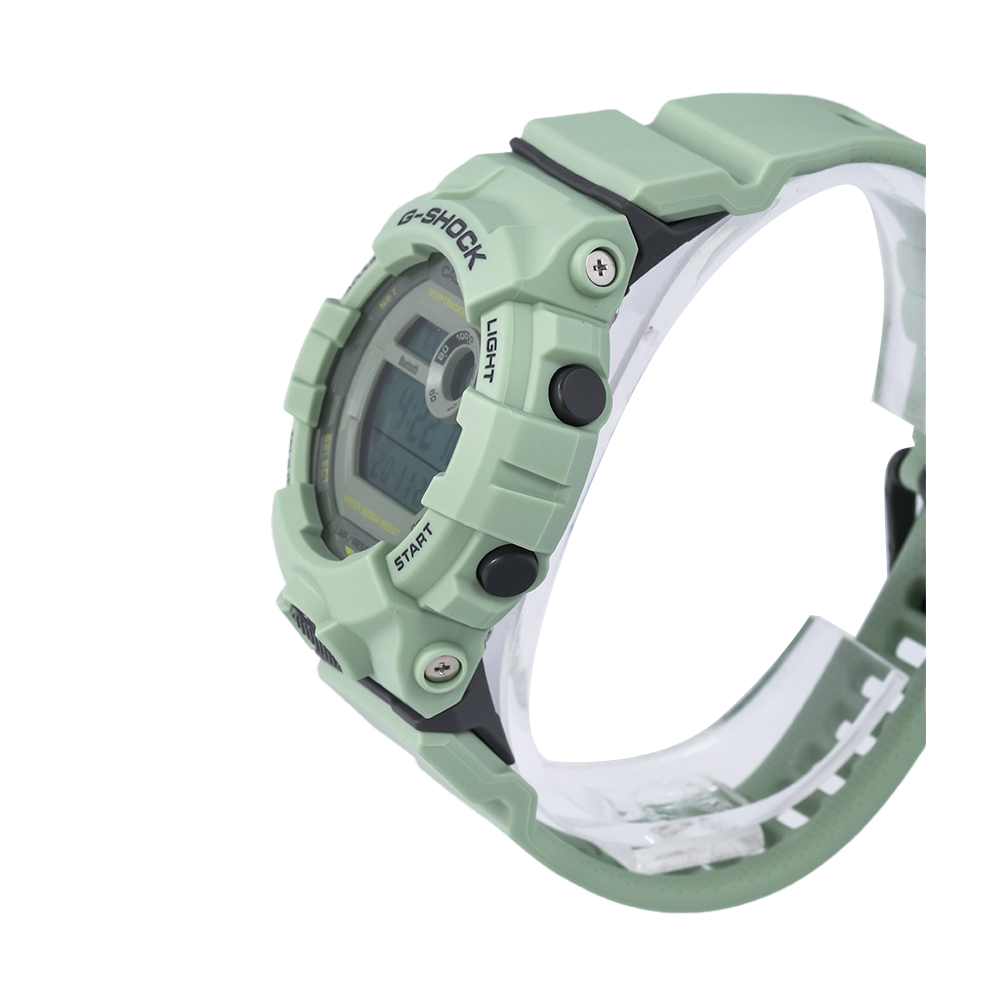 Jam Tangan Casio G-Shock GMD-B800SU-3D G-Squad Men Digital Dial Pastel Green Resin Band