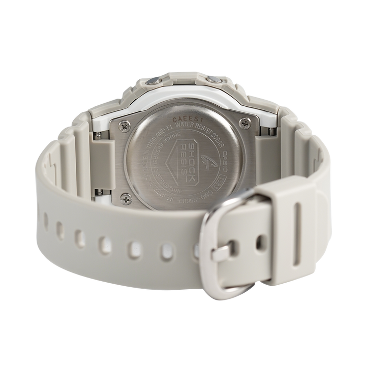 Jam Tangan Casio G-Shock x ITZY GMD-S5600-8D Women Digital Dial White Resin Band