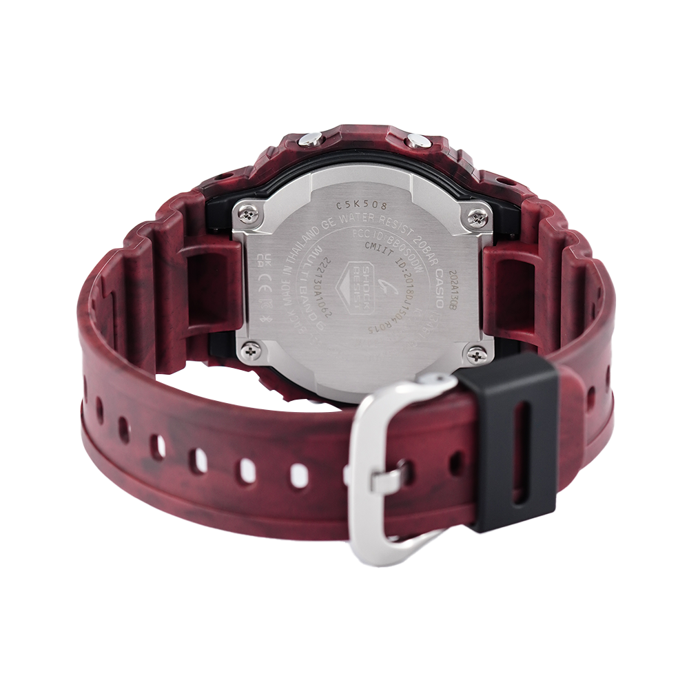 Jam Tangan CASIO G-SHOCK GW-B5600SL-4D Men Digital Dial Red Resin Strap