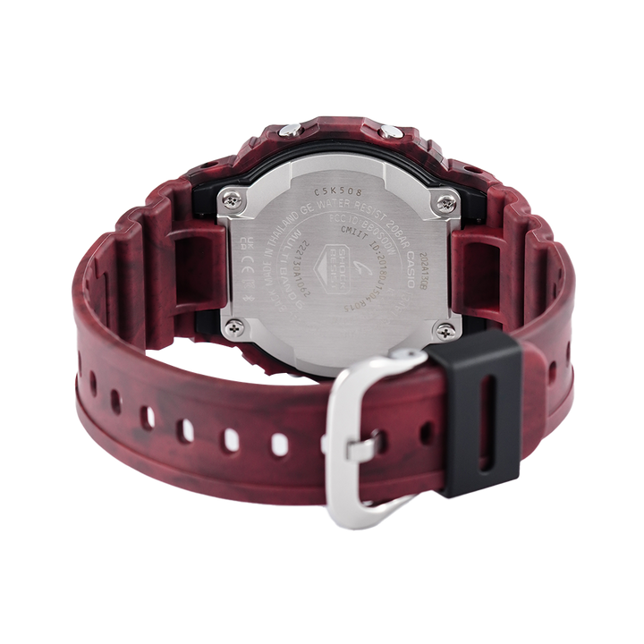 Jam Tangan CASIO G-SHOCK GW-B5600SL-4D Men Digital Dial Red Resin Strap