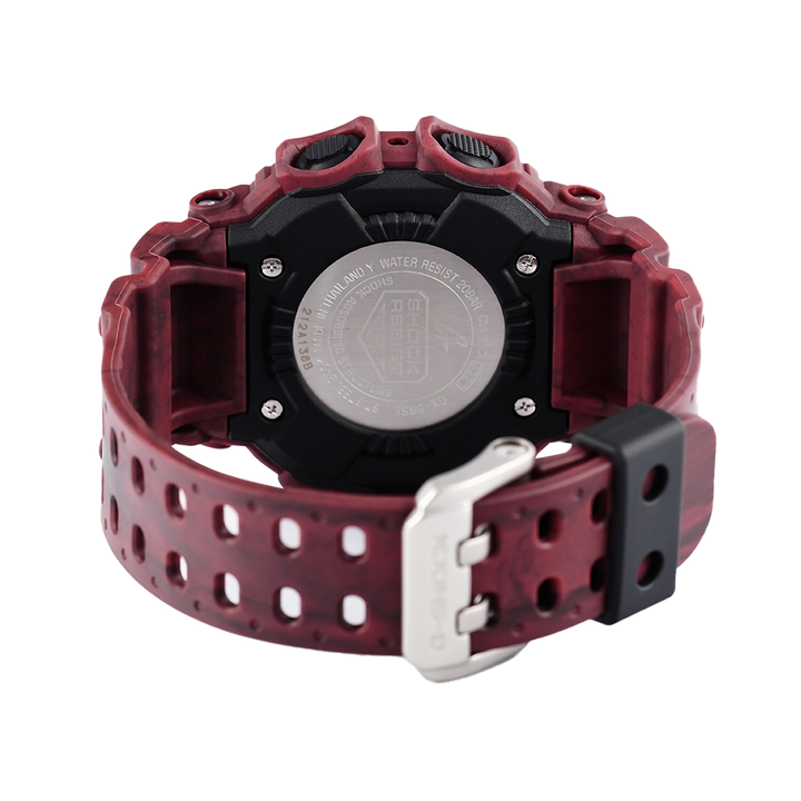 Jam Tangan CASIO G-SHOCK GX-56SL-4D Men Tough Solar Digital Dial Red Resin Band