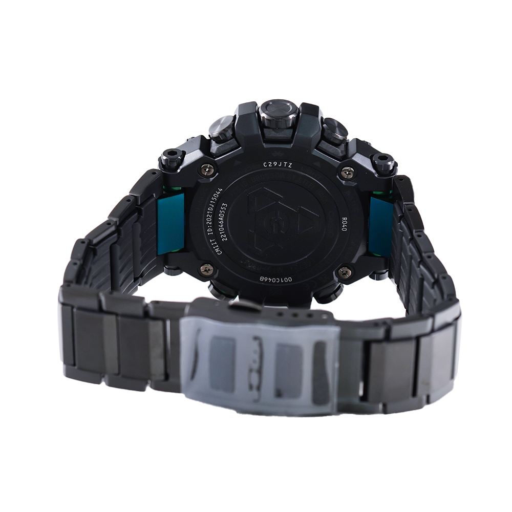 Jam Tangan CASIO G SHOCK MTG-B3000BD-1A2 Men Tough Solar Black Stainless Steel Composite Band